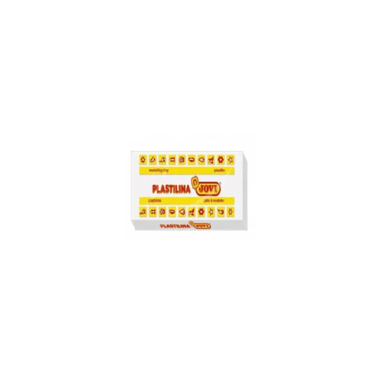 Plastilina Jovi color Blanco grande 350 gr