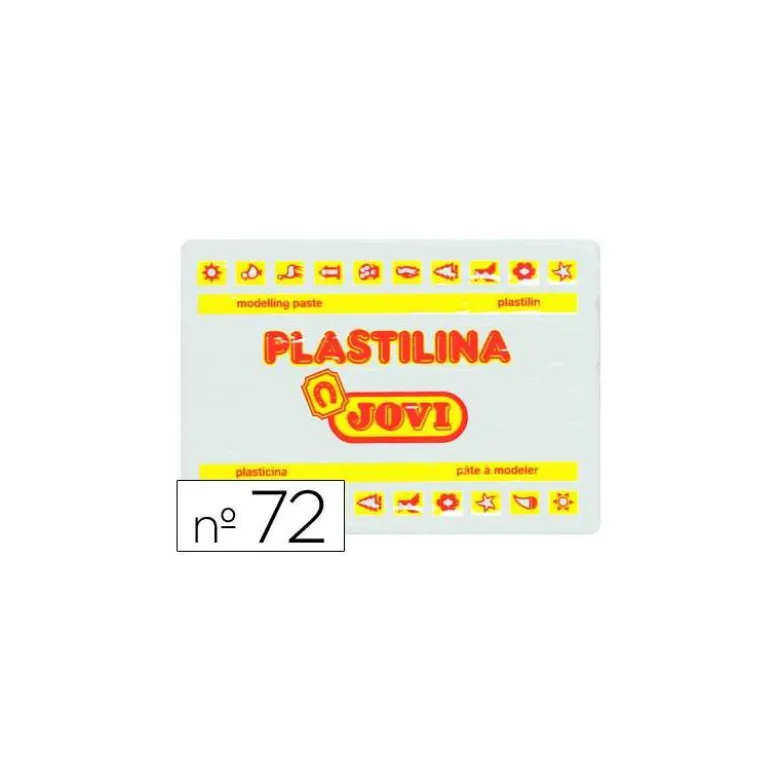Plastilina Jovi color Blanco grande 350 gr