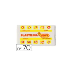 Plastilina Jovi color blanco pequeña 50 gr