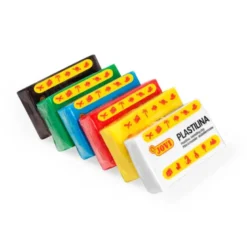 Plastilina Jovi color blanco pequeña 50 gr