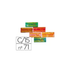 Plastilina Jovi Colores surtidos mediano Caja 15 150 gr
