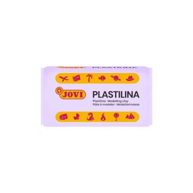 Plastilina Jovi color lila pequeña 50 gr