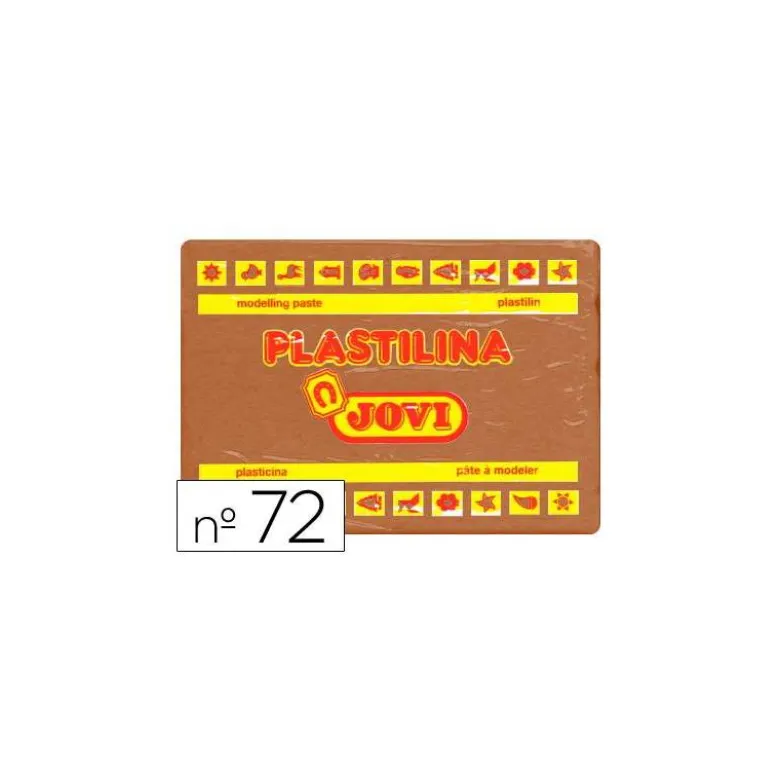 Plastilina Jovi color marron grande 350 gr