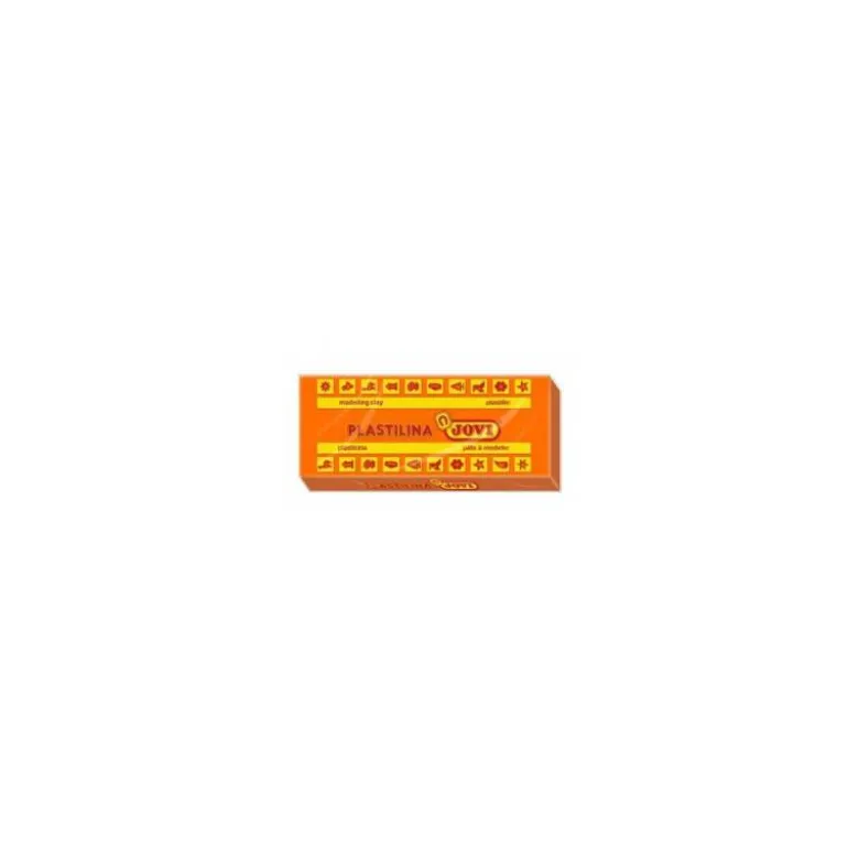 Plastilina Jovi color Naranja mediano 150 gr