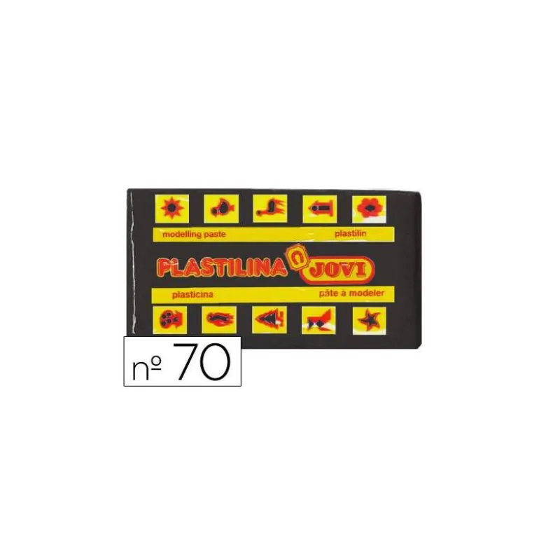Plastilina Jovi color negro pequeña 50 gr