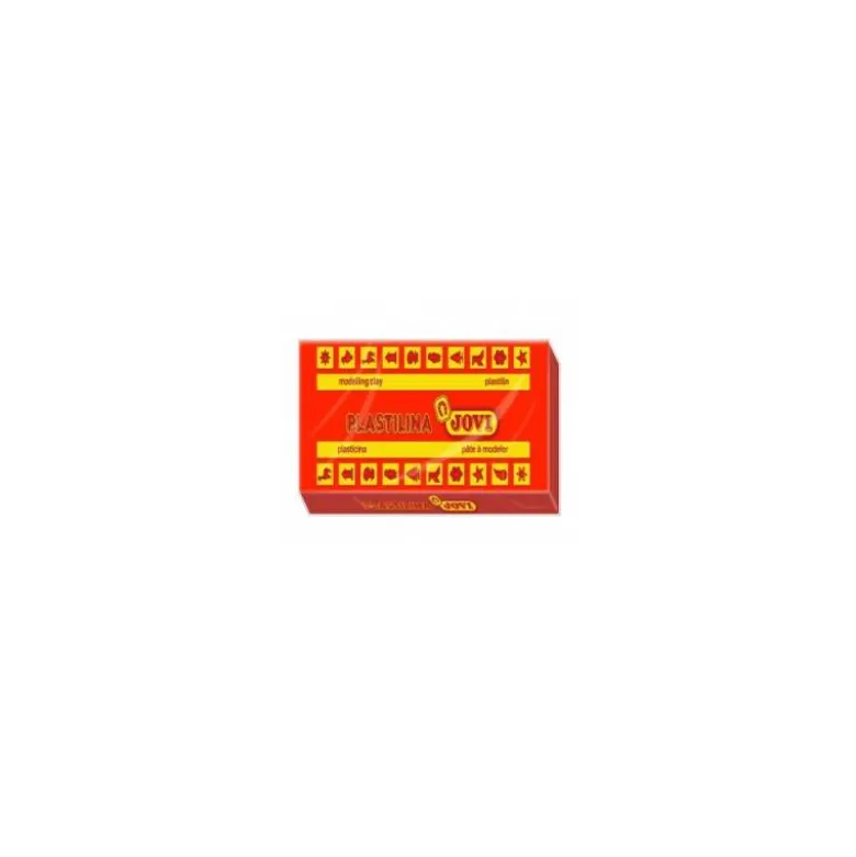 Plastilina Jovi color Rojo grande 350 gr