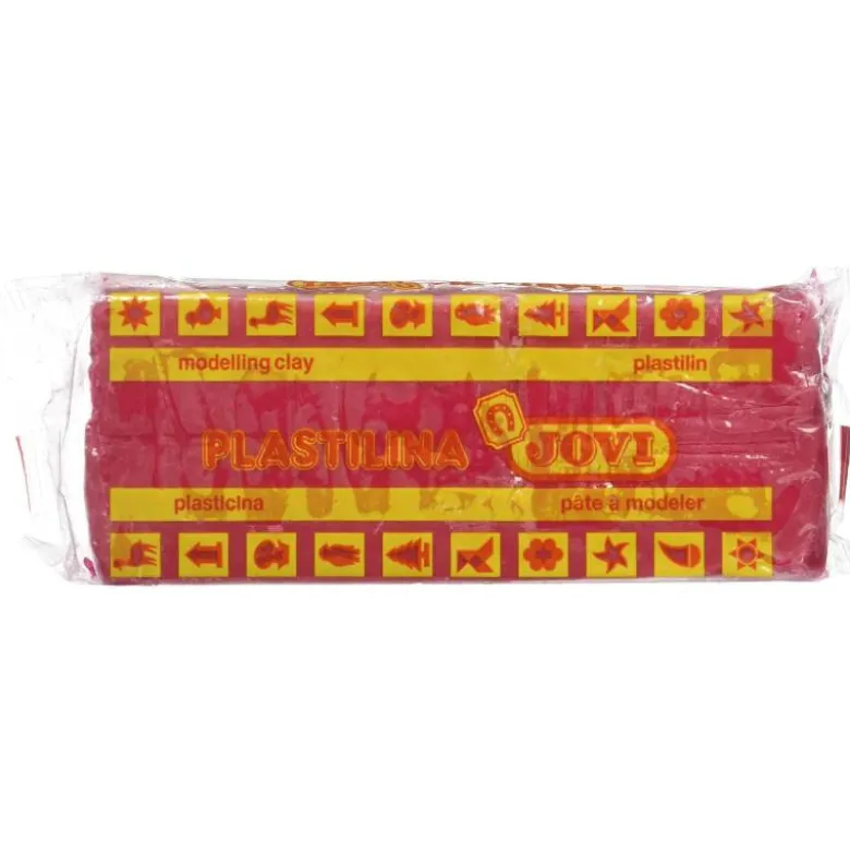 Plastilina Jovi Color Rubi Tamaño Mediano 150 gr