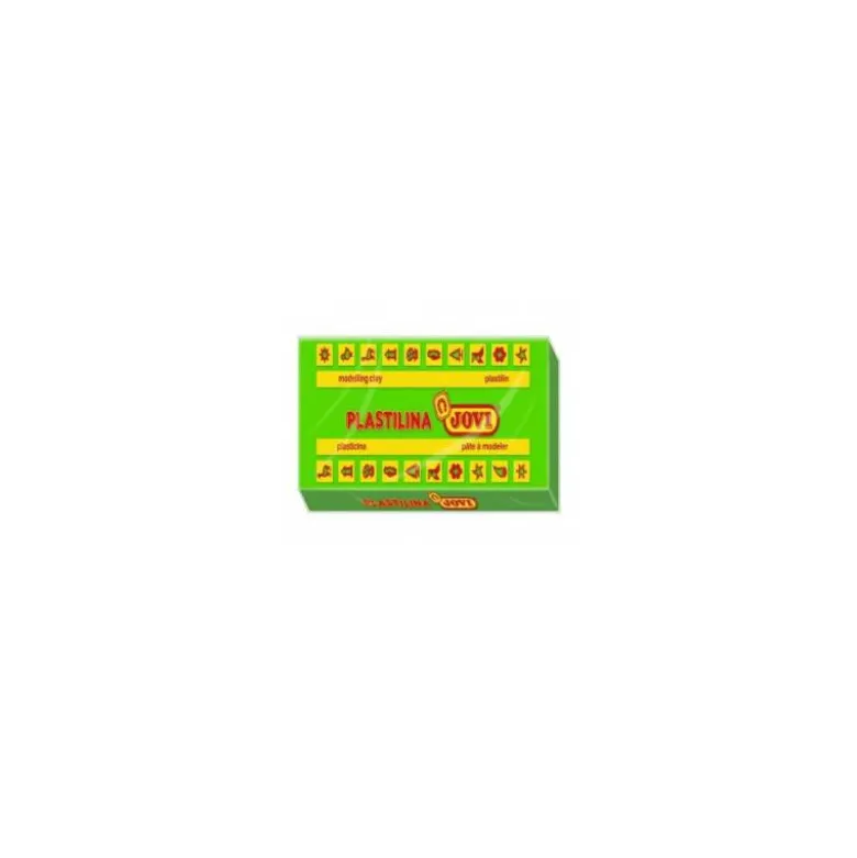 Plastilina Jovi color Verde claro grande 350 gr