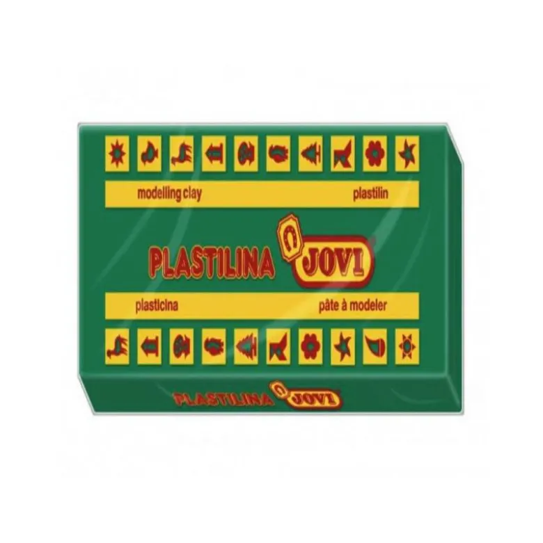 Plastilina Jovi color Verde oscuro grande 350 gr