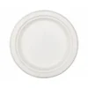 Plato de fibra natural Nupik 17cm color blanco