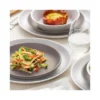 PLATO POLIPROPILENO ARCHIVO 2000 LLANO 23,5 CM DIAMETRO REUTILIZABLE E IRROMPIBLE LIBRE BPA COLOR GRIS