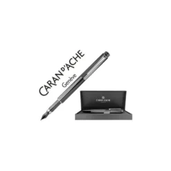 Pluma Caran D´Ache 316 Negra con capuchon