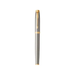 Pluma Parker PK IM GT Plumin Fino de Acabado Metal Cepillado