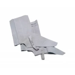 POLAINA PARA SOLDADOR FARU CUERO AL CROMO AJUSTABLE CON VELCRO Y HEBILLA 40 CM