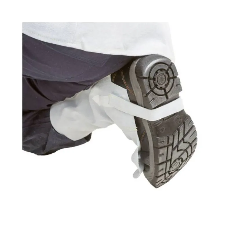 POLAINAS DE CUERO SAFETOP SERIE STANDARD COLOR GRIS JUEGO DE 2 UNIDADES