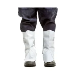 POLAINAS DE CUERO SAFETOP SERIE STANDARD COLOR GRIS JUEGO DE 2 UNIDADES