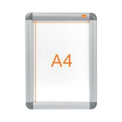 Porta anuncios Clipdown NOBO aluminio DIN A4