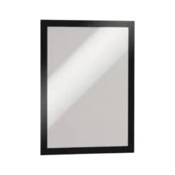 Porta anuncios Durable magnetico adhesivo A4 negro