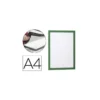 Porta anuncios Durable magnetico adhesivo A4 verde