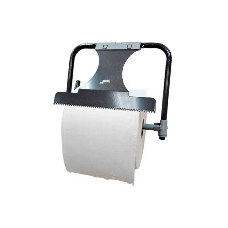 PORTABOBINA INDUSTRIAL JOFEL METALICO MURAL CON SIERRA DE CORTE PARA BOBINAS DE HASTA 500 M 435X416X285 MM