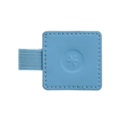 PORTABOLIGRAFO AUTOADHESIVO ANTARTIK PARA CUADERNO NOTE CON ELASTICO HASTA 15 MM GROSOR 80 MM AZUL CLARO 40X40
