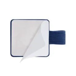 PORTABOLIGRAFO AUTOADHESIVO ANTARTIK PARA CUADERNO NOTE CON ELASTICO HASTA 15 MM GROSOR 80 MM AZUL MARINO