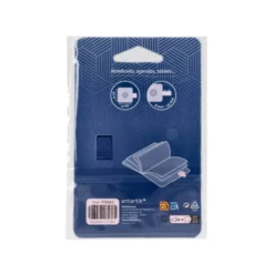 PORTABOLIGRAFO AUTOADHESIVO ANTARTIK PARA CUADERNO NOTE CON ELASTICO HASTA 15 MM GROSOR 80 MM AZUL MARINO