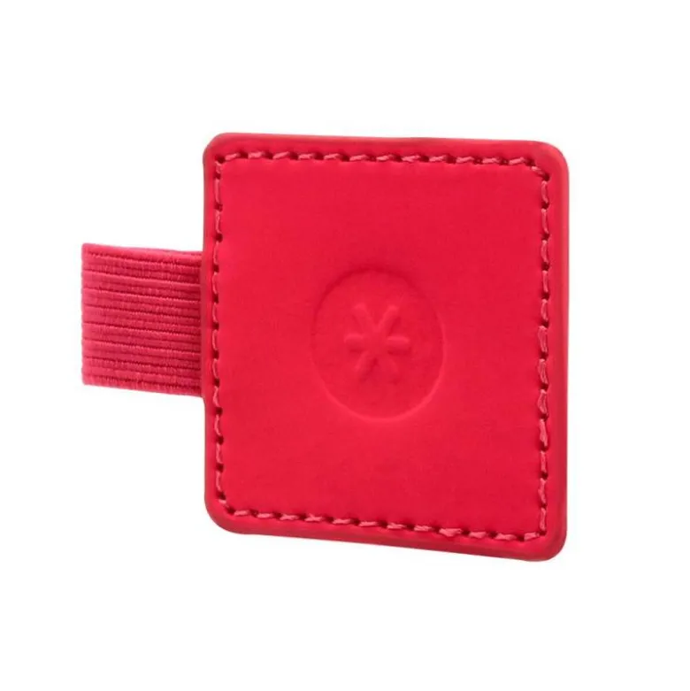 PORTABOLIGRAFO AUTOADHESIVO ANTARTIK PARA CUADERNO NOTE CON ELASTICO HASTA 15 MM GROSOR 80 MM FUCSIA 40X40 MM