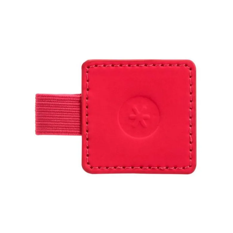 PORTABOLIGRAFO AUTOADHESIVO ANTARTIK PARA CUADERNO NOTE CON ELASTICO HASTA 15 MM GROSOR 80 MM FUCSIA 40X40 MM
