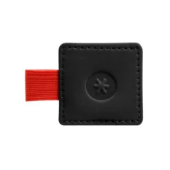 PORTABOLIGRAFO AUTOADHESIVO ANTARTIK PARA CUADERNO NOTE CON ELASTICO HASTA 15 MM GROSOR 80 MM NEGRO Y ROJO