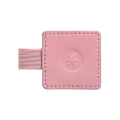 PORTABOLIGRAFO AUTOADHESIVO ANTARTIK PARA CUADERNO NOTE CON ELASTICO HASTA 15 MM GROSOR 80 MM ROSA 40X40 MM