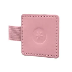 PORTABOLIGRAFO AUTOADHESIVO ANTARTIK PARA CUADERNO NOTE CON ELASTICO HASTA 15 MM GROSOR 80 MM ROSA 40X40 MM
