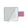 PORTABOLIGRAFO AUTOADHESIVO ANTARTIK PARA CUADERNO NOTE CON ELASTICO HASTA 15 MM GROSOR 80 MM TURQUESA Y ROSA