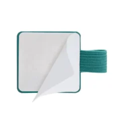 PORTABOLIGRAFO AUTOADHESIVO ANTARTIK PARA CUADERNO NOTE CON ELASTICO HASTA 15 MM GROSOR 80 MM VERDE AGUAMARINA
