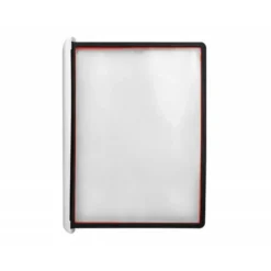 PORTACATALOGO DE PARED PLASTICO LIDERPAPEL CON 10 FUNDAS DIN A4 COLORES SURTIDOS