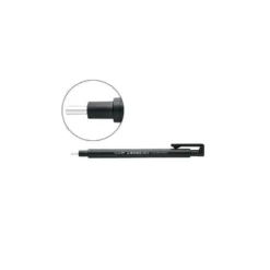 Portagomas TowBow con goma negra redonda color negro