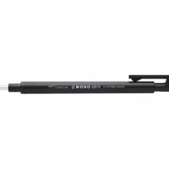 Portagomas TowBow con goma negra redonda color negro