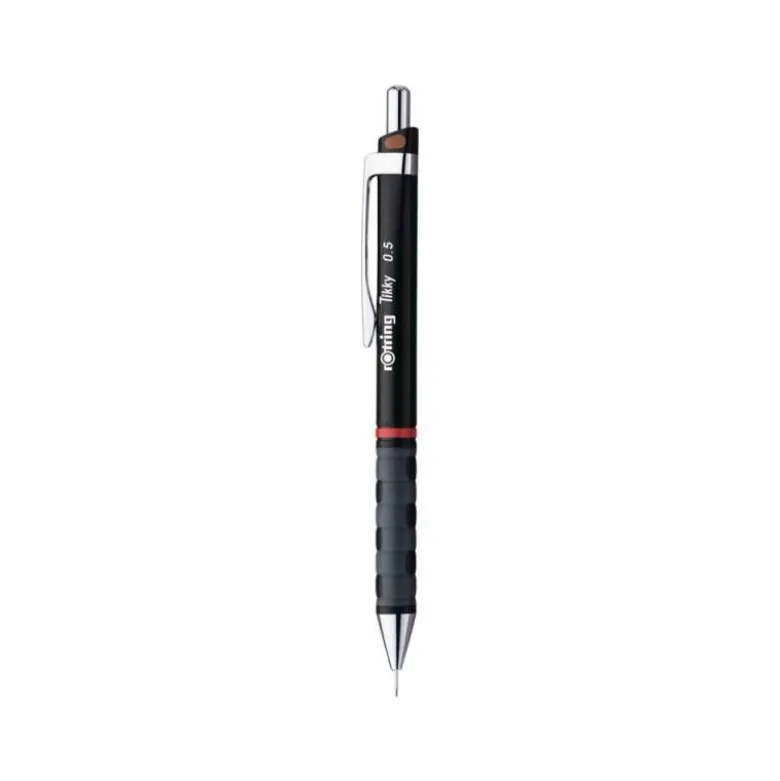PORTAMINAS ROTRING TIKKY RETRO 0,5 MM COLOR NEGRO