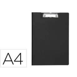 PORTANOTAS MAUL BALANCE DIN A4 CARTON REFORZADO 8 MM CON PINZA COLOR NEGRO