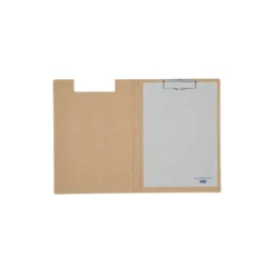 PORTANOTAS MAUL BALANCE DIN A4 CARTON REFORZADO 3 MM CON PINZA COLOR KRAFT
