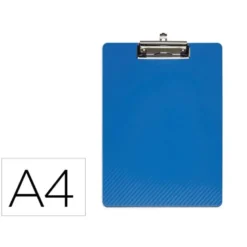 PORTANOTAS MAUL FLEXX DIN A4 POLIPROPILENO CON PINZA COLOR AZUL