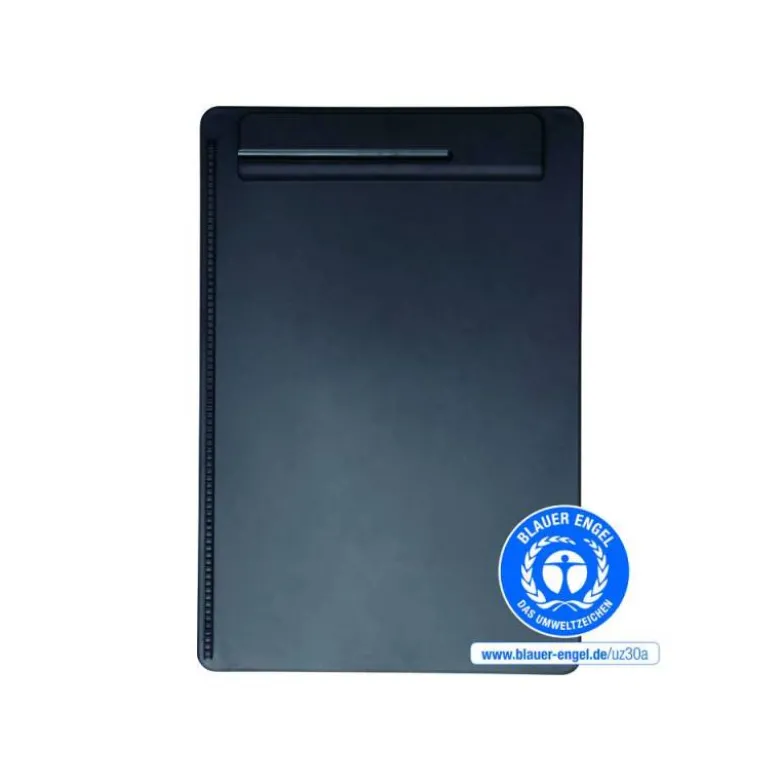 PORTANOTAS MAUL GO DIN A4 PLASTICO RECICLADO CON PINZA COLOR NEGRO