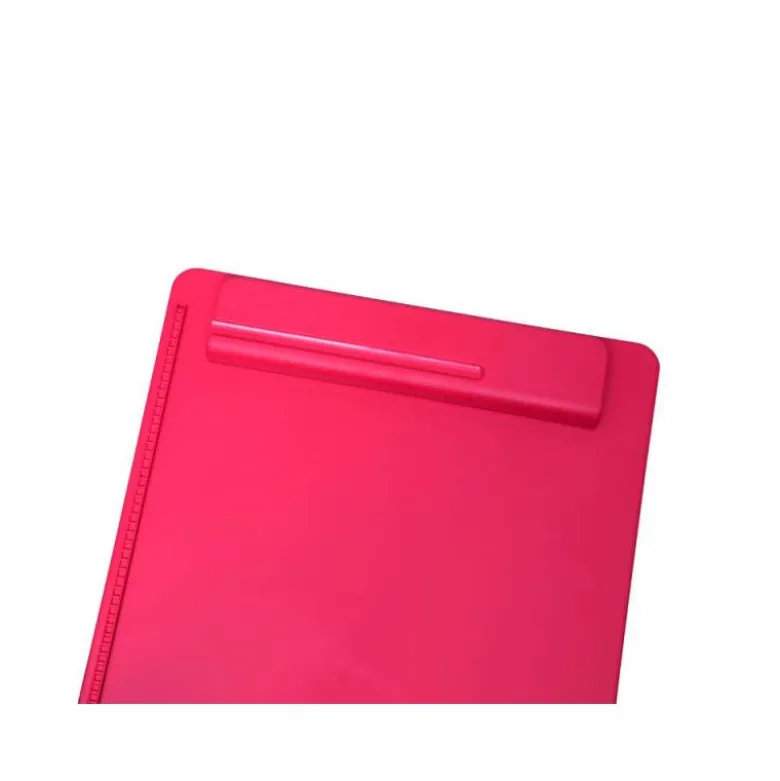 PORTANOTAS MAUL GO DIN A4 PLASTICO RECICLADO CON PINZA COLOR ROJO