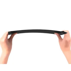 PORTANOTAS Q-CONNECT PLASTICO 50% RECICLADO DIN A4 NEGRO GROSOR 2,1 MM