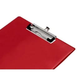 PORTANOTAS Q-CONNECT PLASTICO 50% RECICLADO DIN A4 ROJO GROSOR 2,1MM