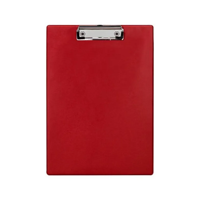 PORTANOTAS Q-CONNECT PLASTICO 50% RECICLADO DIN A4 ROJO GROSOR 2,1MM