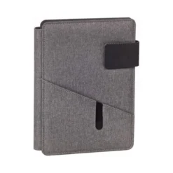 PORTANOTAS CARCHIVO VENTURE DIN A5 CON SOPORTE SMARTPHONE CUADERNO COLOR GRIS
