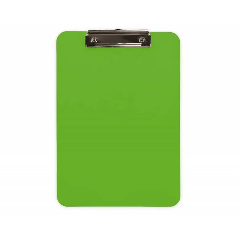 PORTANOTAS Q-CONNECT PLASTICO DIN A4 VERDE 2,5MM