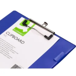 Portanotas Q-connect PVC Din A4 azul