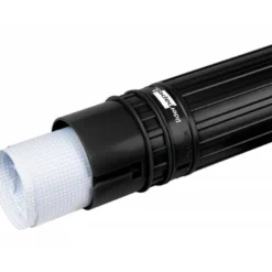 Portaplanos plastico extensible 75cm diametro 9 cm Liderpapel color negro